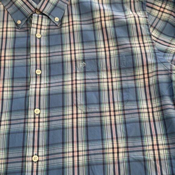 Southern Tide XXL Multi Color Plaid Pattern Classic Fit - Picture 4 of 7